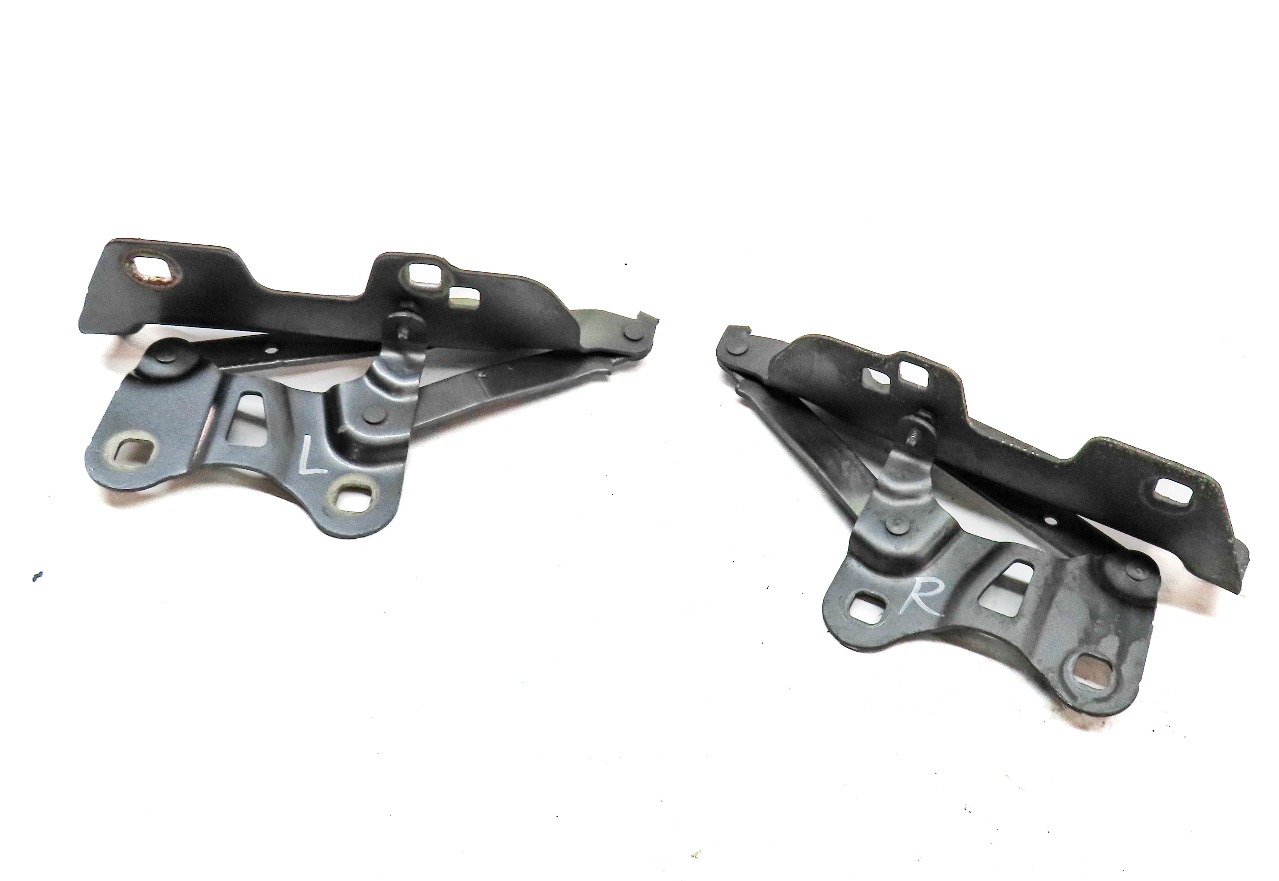 2013-2022 RANGE ROVER SPORT (L405 L494) LEFT & RIGHT HOOD HINGE SET (Grey) — exact item pictured